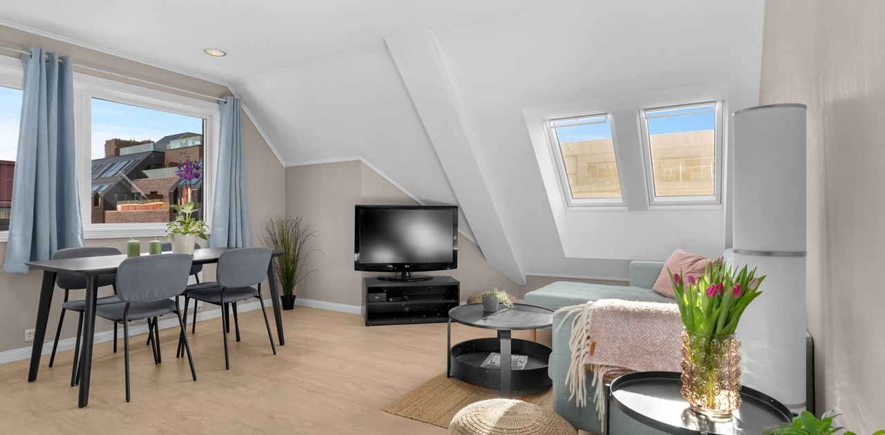 Nyoppusset leilighet i 2021. Fin standard