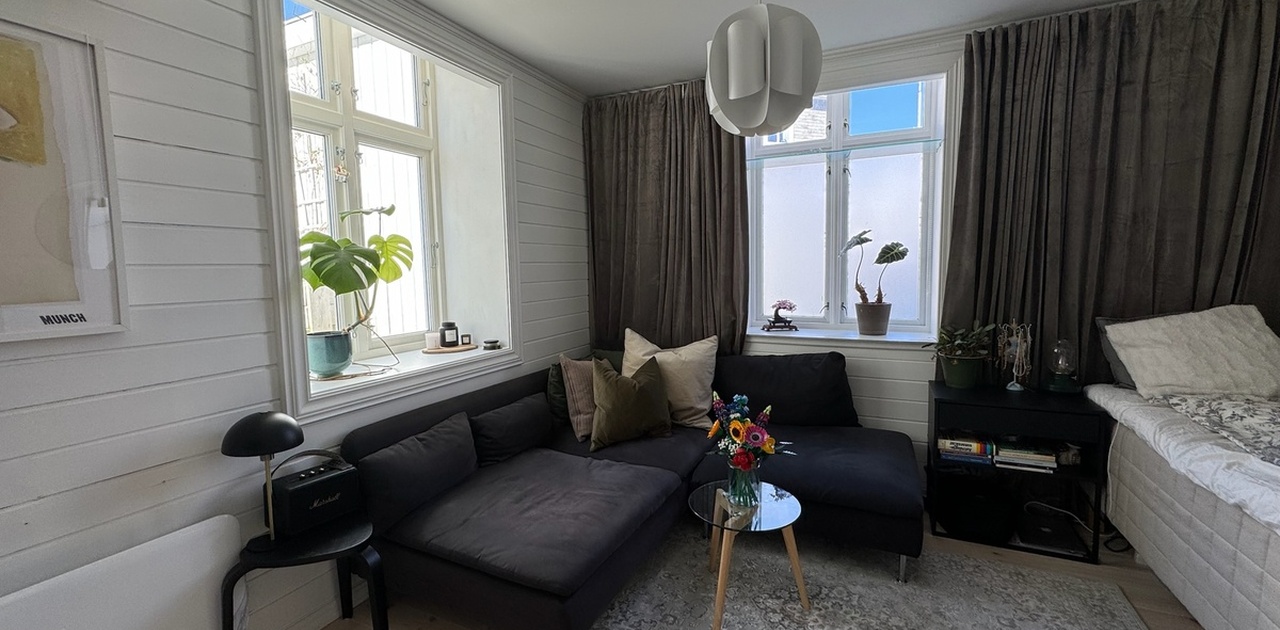 Hyggelig sofaområde