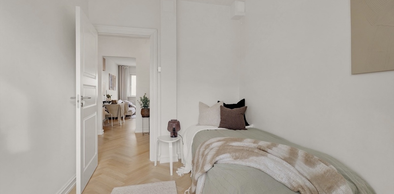 Soverom som leies ut