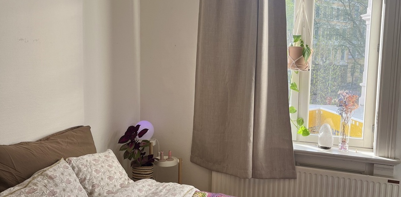 Store vinduer med masse lys!