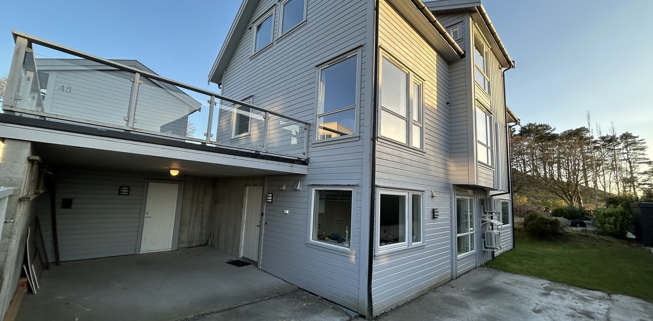 Nederste del av hus til utleie