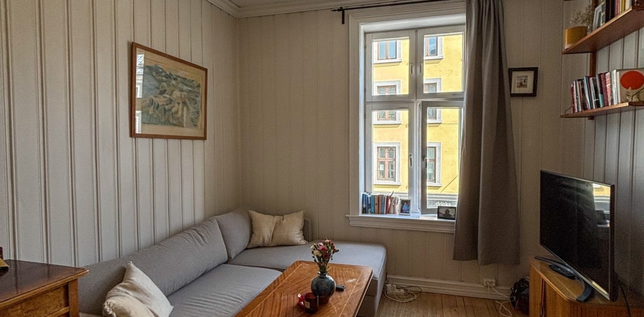 Stue/soverom som stue