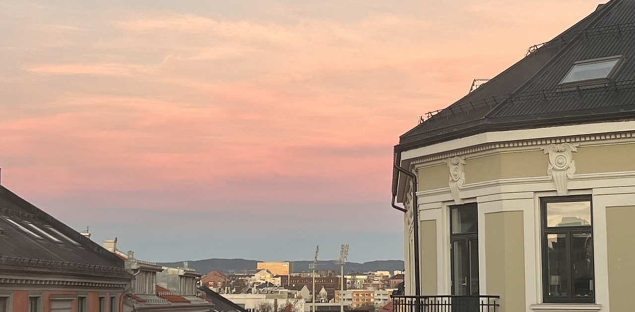 Utsikt fra soverommene!