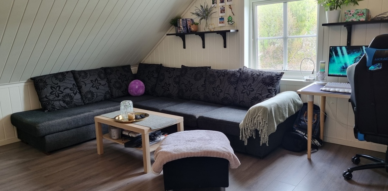 Sofa medfølger