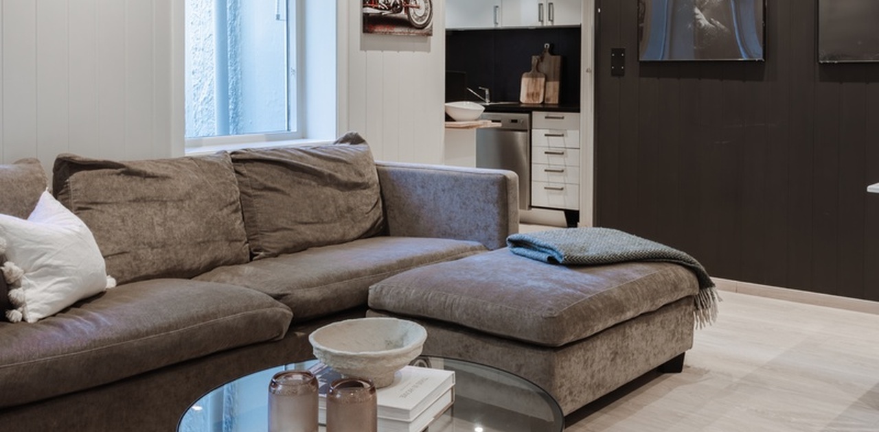 Stor Stue med dype og gode sofaer