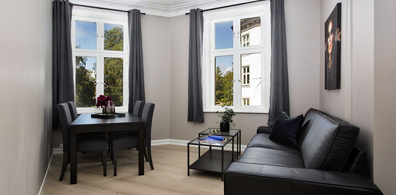 Velkommen til Seilduksgata 25 - flott felles stue