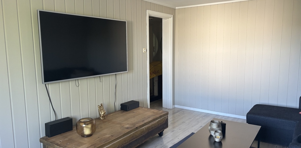 Stor tv og bloototh høytalere