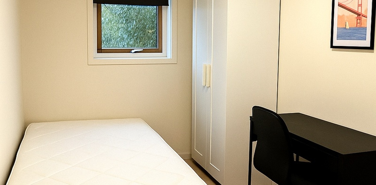Velkommen til Geitmyrsveien 34! Bildet er ment som en illustrasjon for å vise hvordan standarden på rommene kommer til å bli. Merk at det kan forekomme avvik.