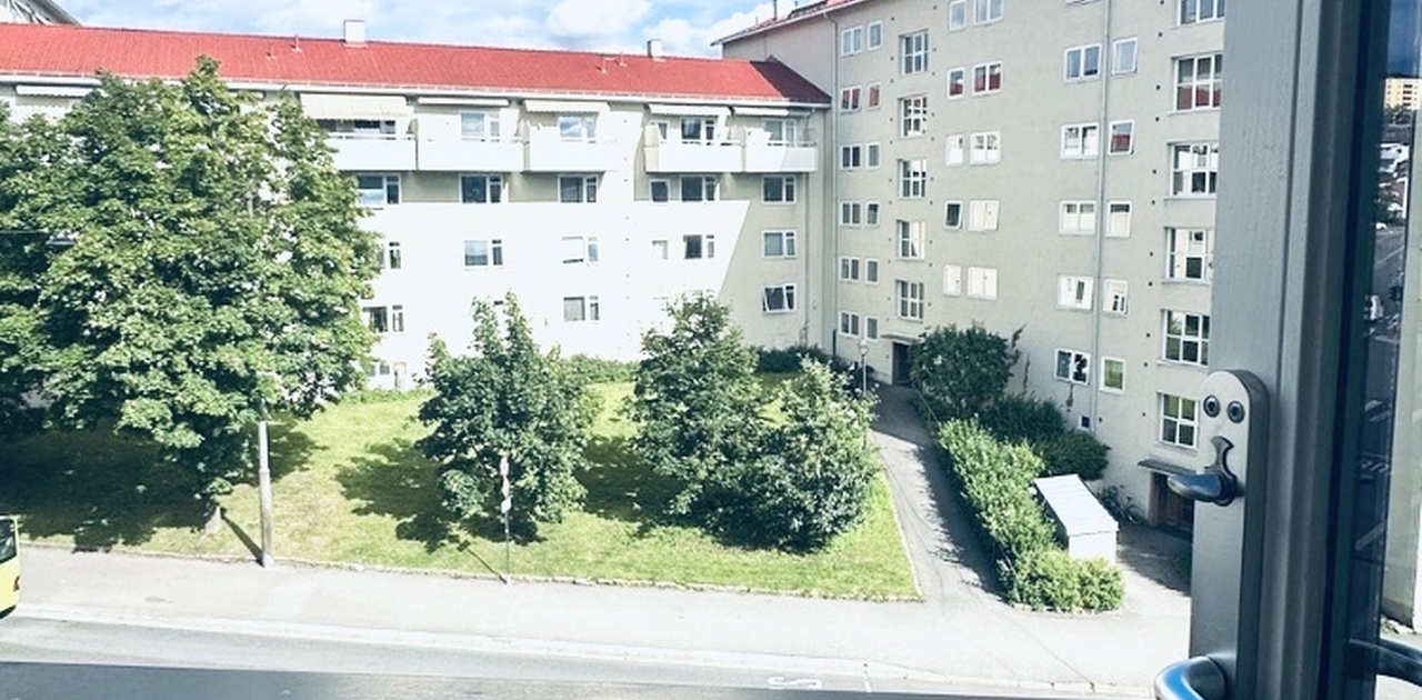 Utsikt fra balkongen