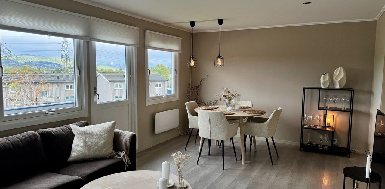En moderne og lys leilighet i et meget attraktivt område på Nardo.