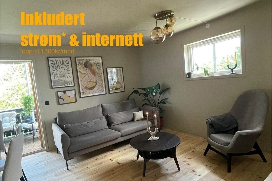 3 rom i bofellesskap