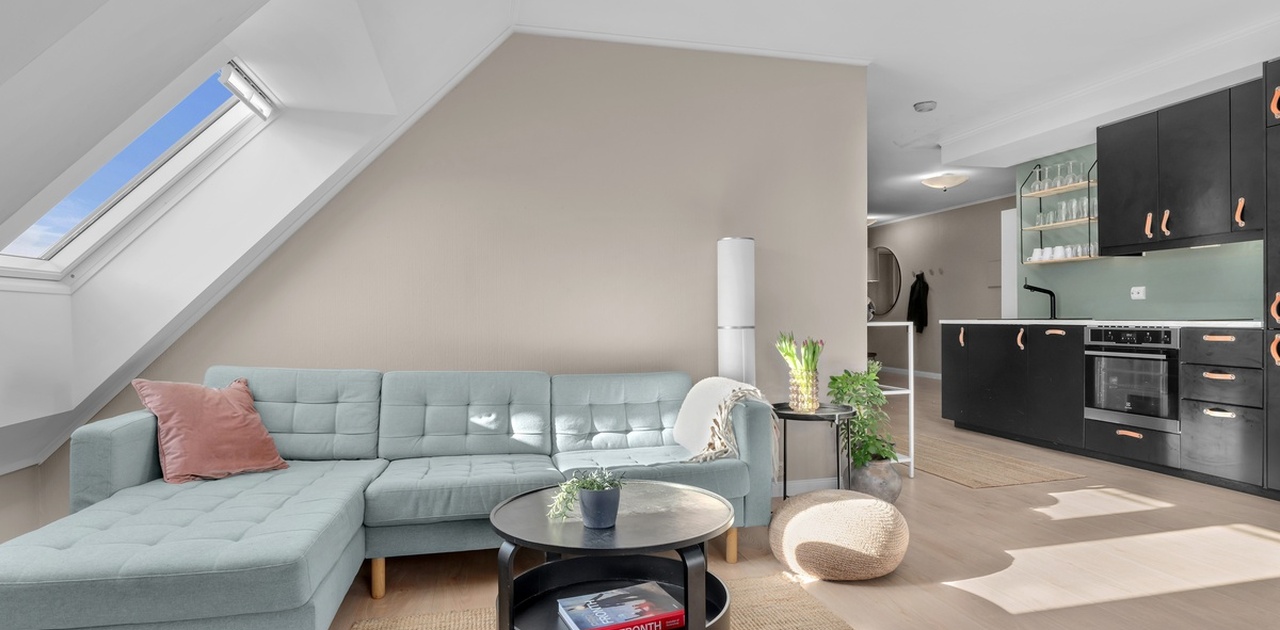 Leiligheten ble totalrenovert i 2021