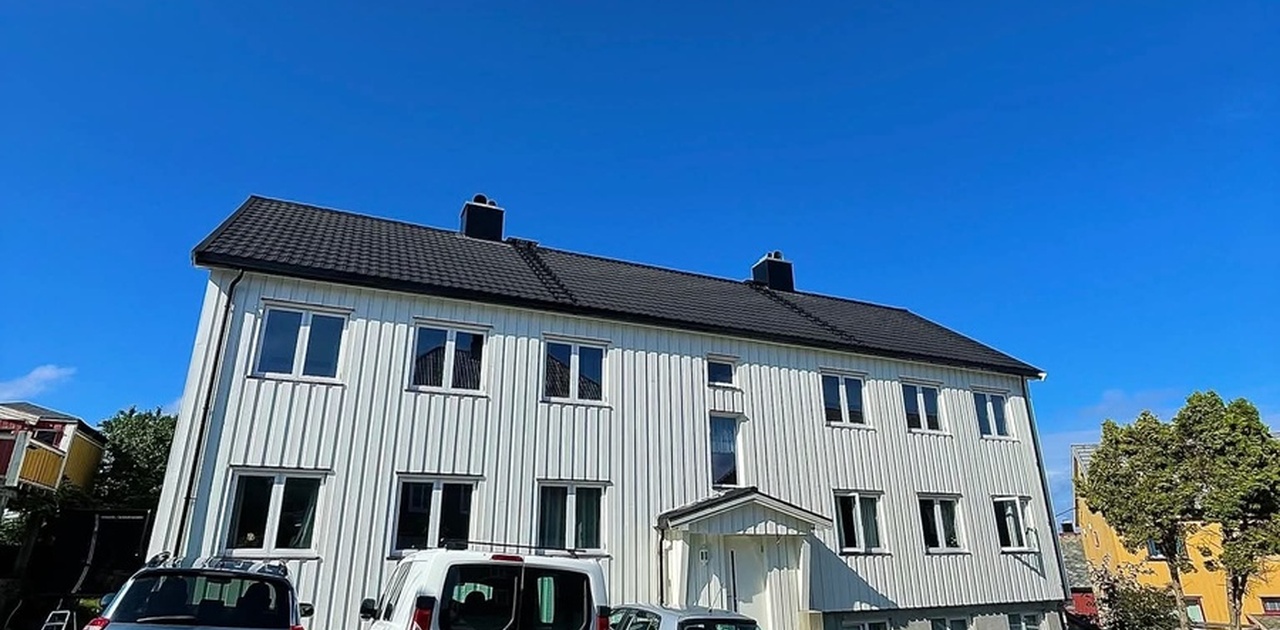 Leiligheten har parkeringsplass.