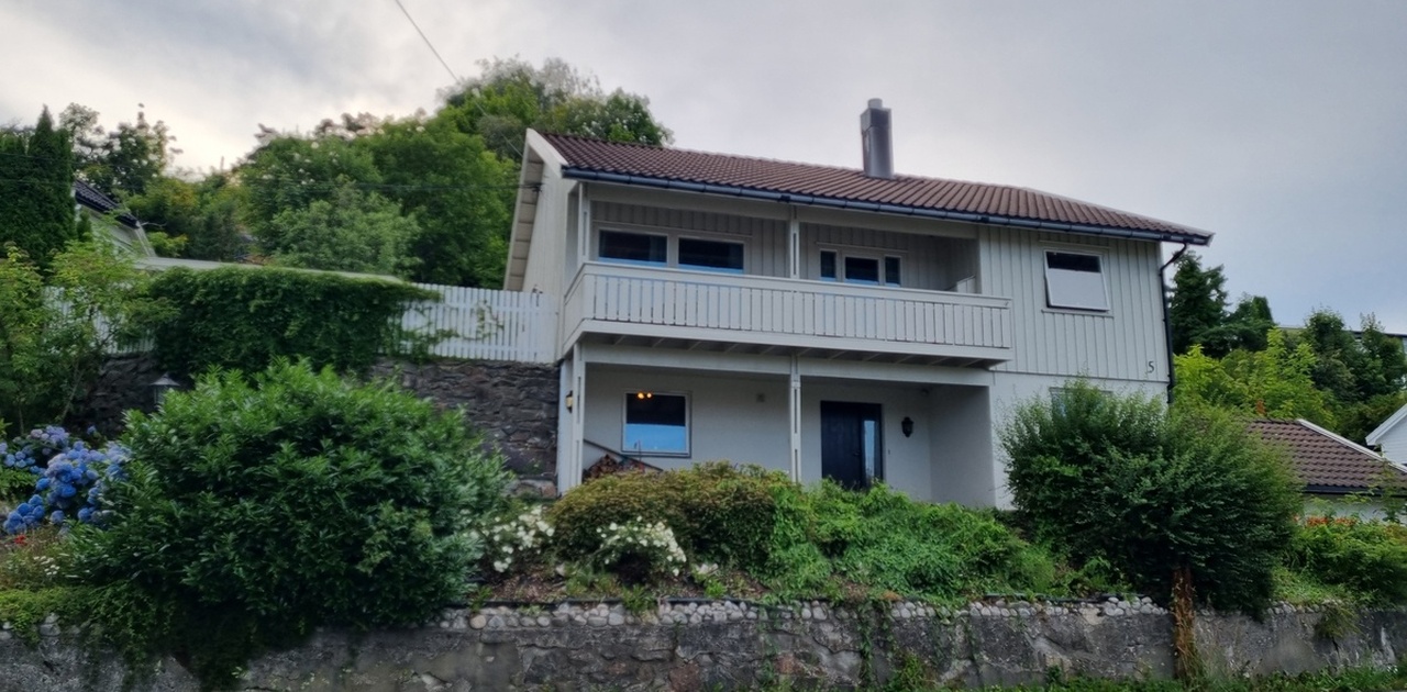 Front av huset