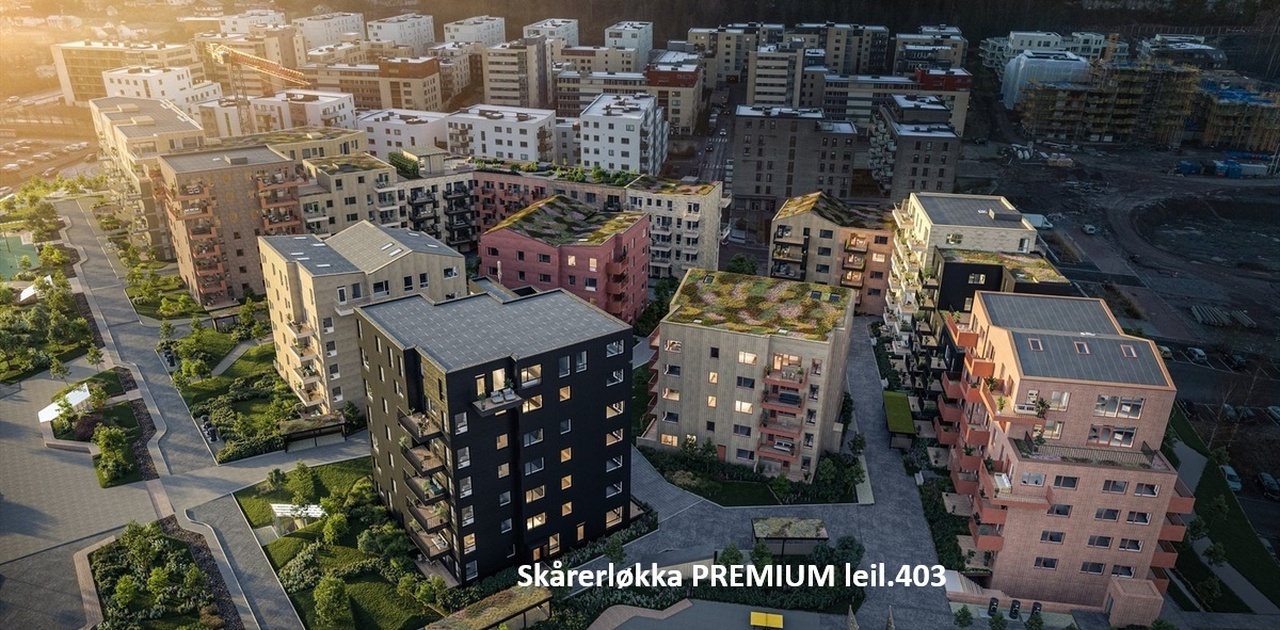 Velkommen til ditt nye hjem på Skårerløkka PREMIUM