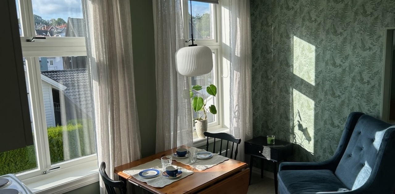 Nordvendt hybel Hovedrom