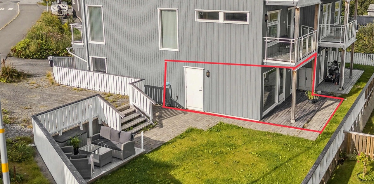 Egen inngang 1. etasje