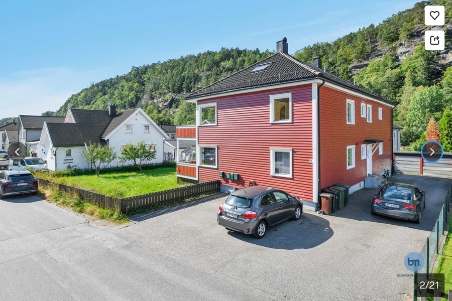Leilighet, 3 roms