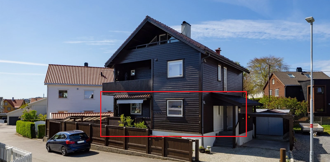 Leiligheten er i 1 egt