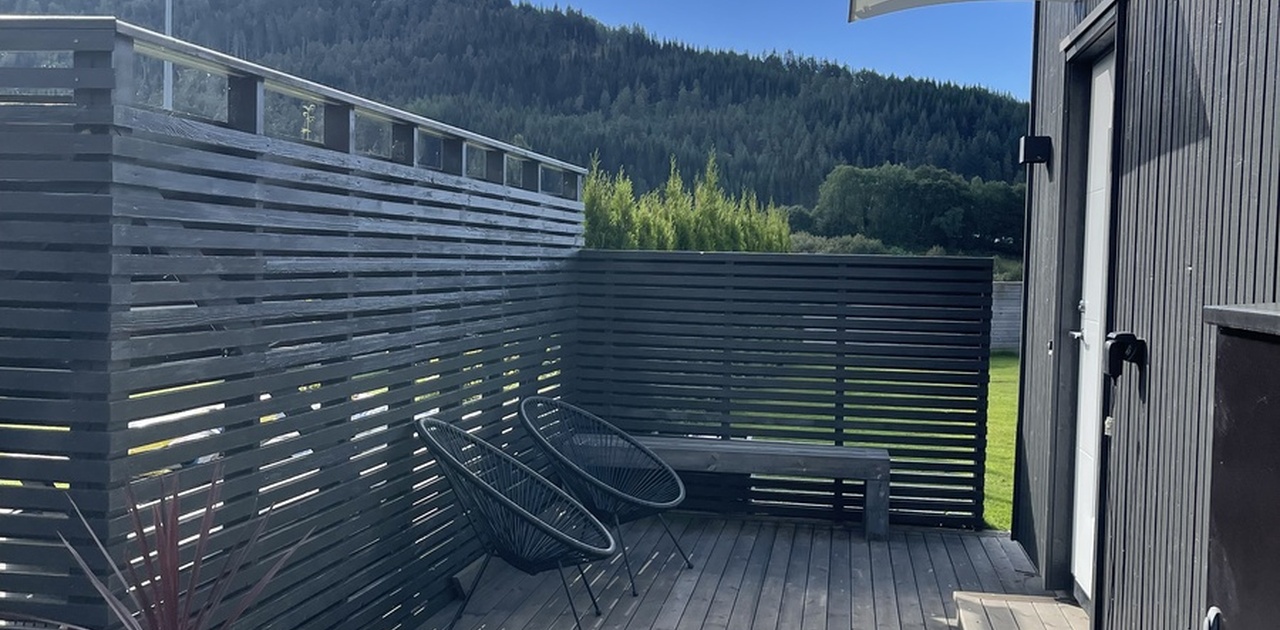 Uteplass/inngang