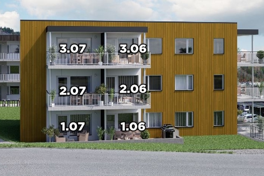 Leilighet, 2 roms