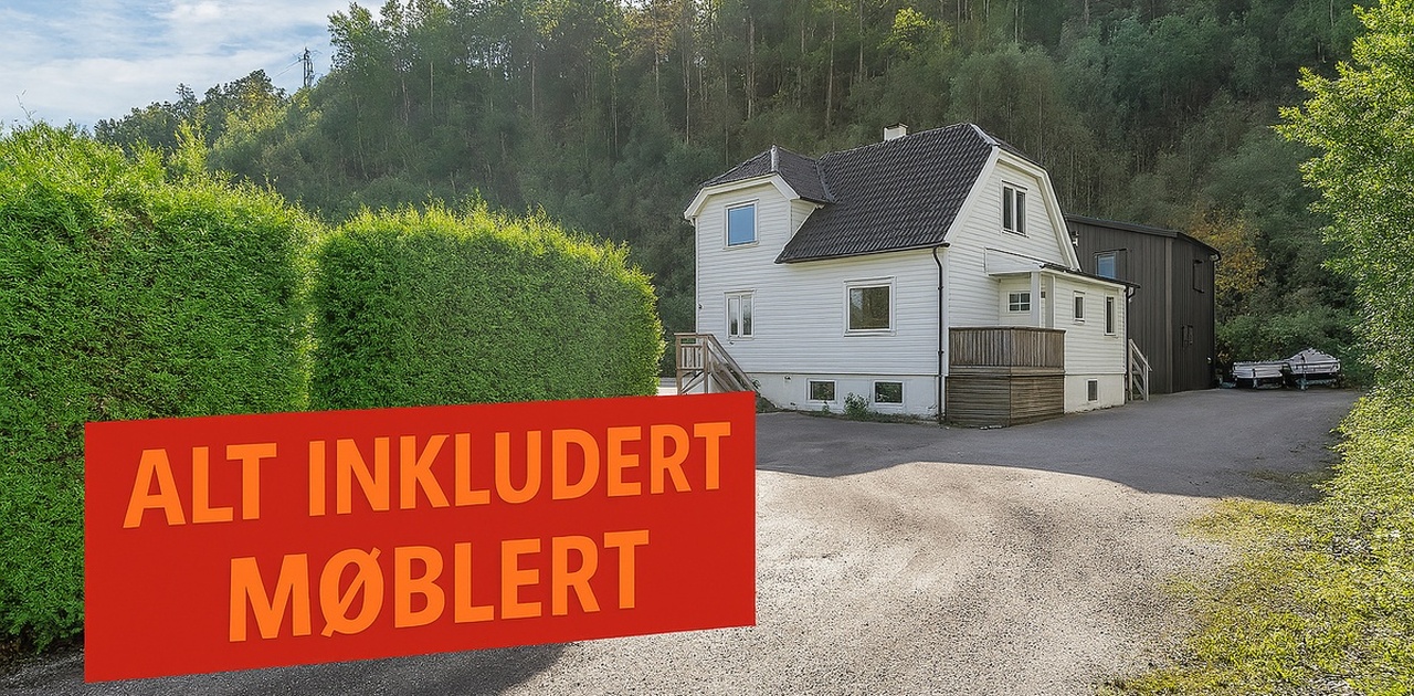 Utsiden /m plass til parkering