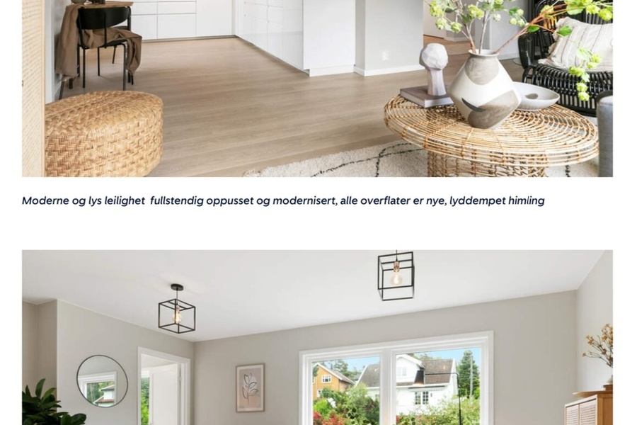 Leilighet, 3 roms