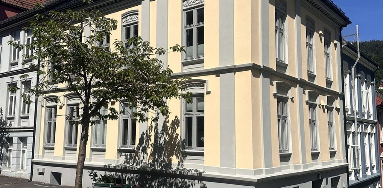 Bildet tatt fra Fredrik Meltzers gate