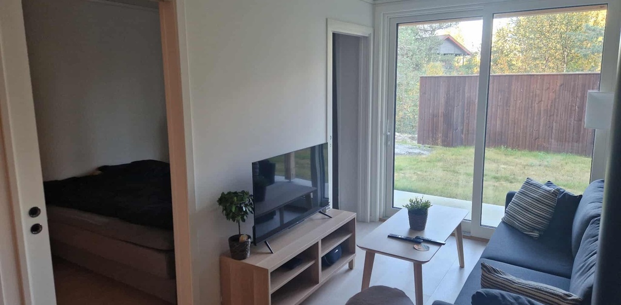 Soverommet har inngang fra begge sider, som gjør at plassen blir mer utnyttet