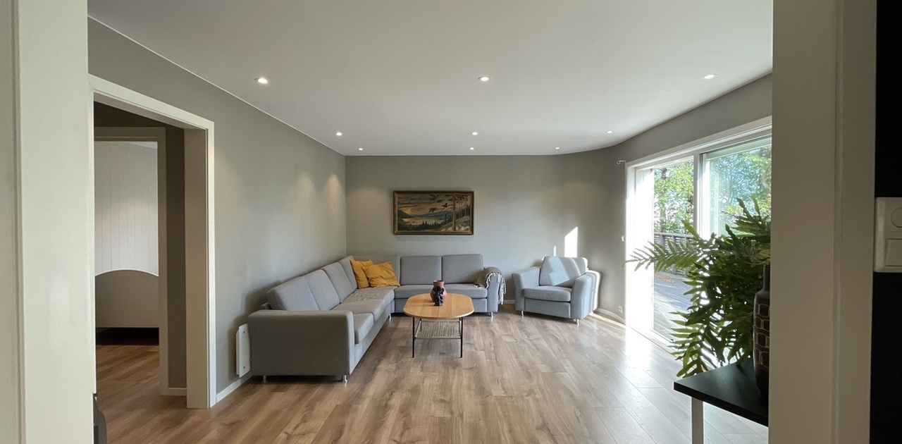 Skyvedører slipper lys og naturen inn