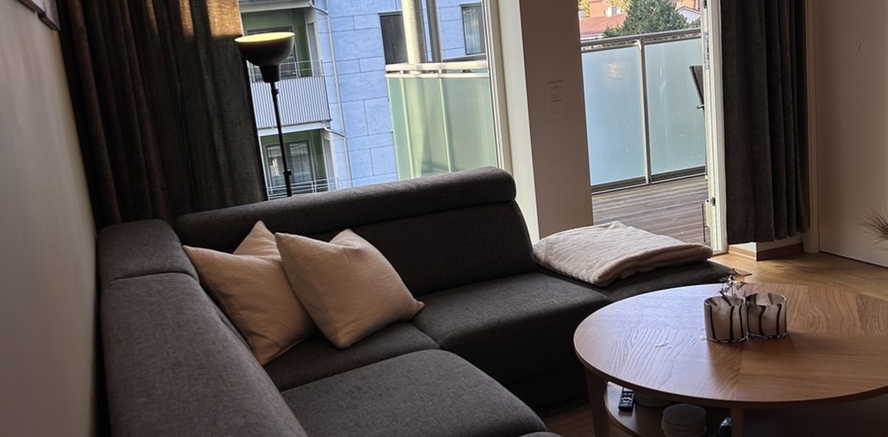 Utsikt fra sofa