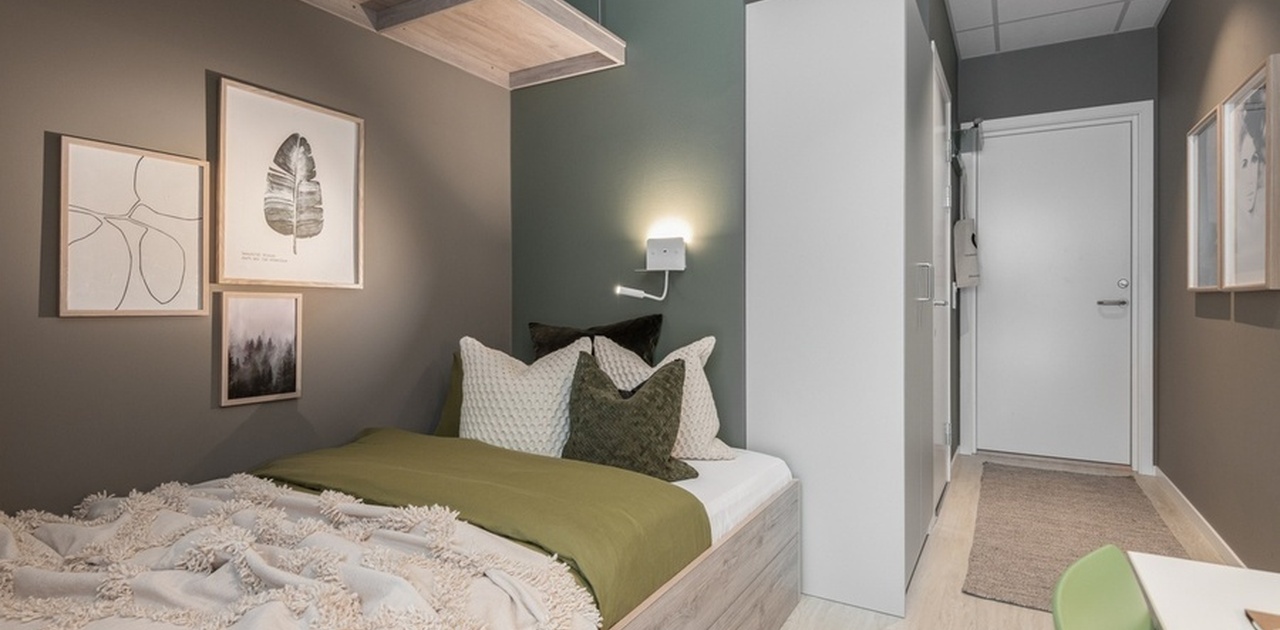 Bedroom view (website Campusliving)