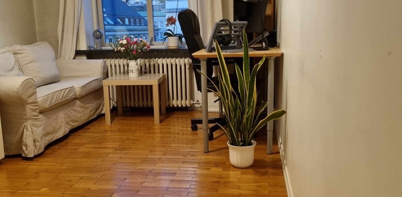 Rom sett fra dør