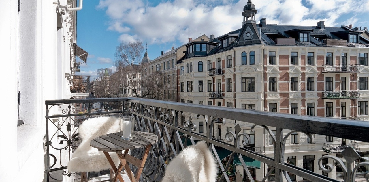 Utsikten fra balkongen