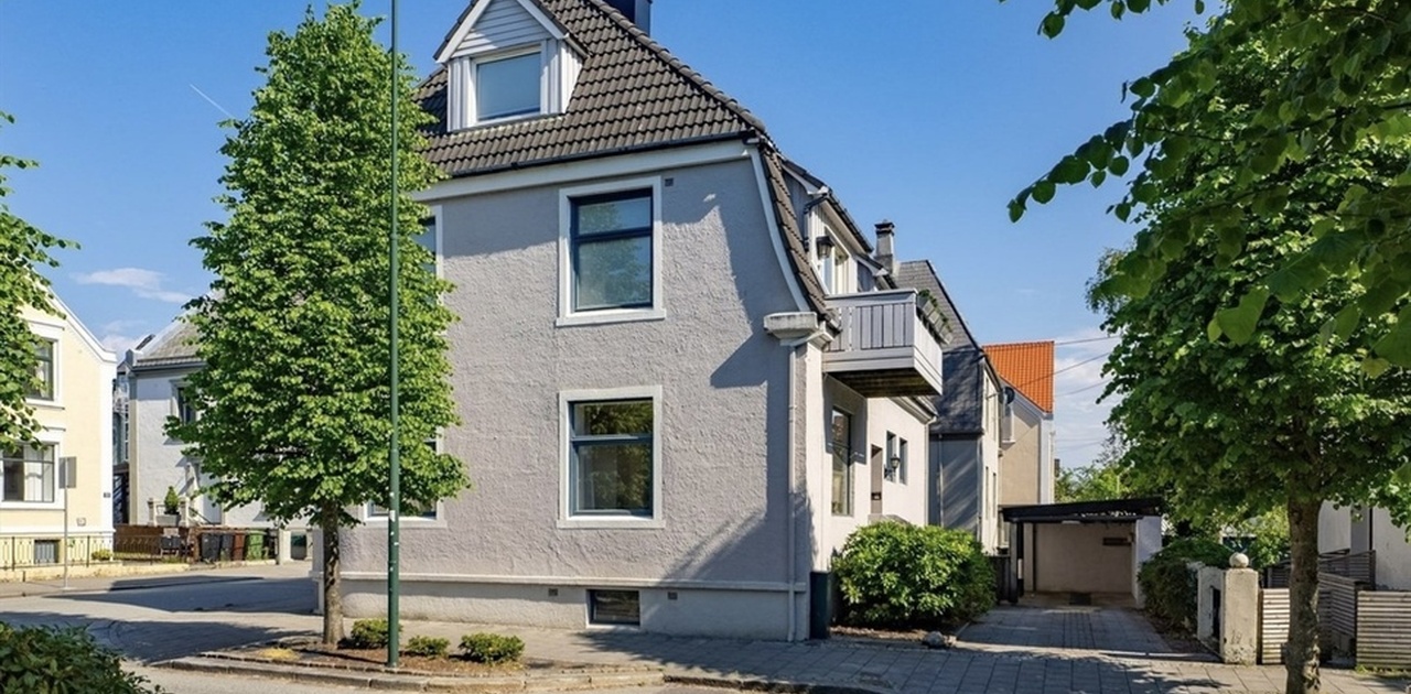 Leiligheten tilhører 2 og 3 etg