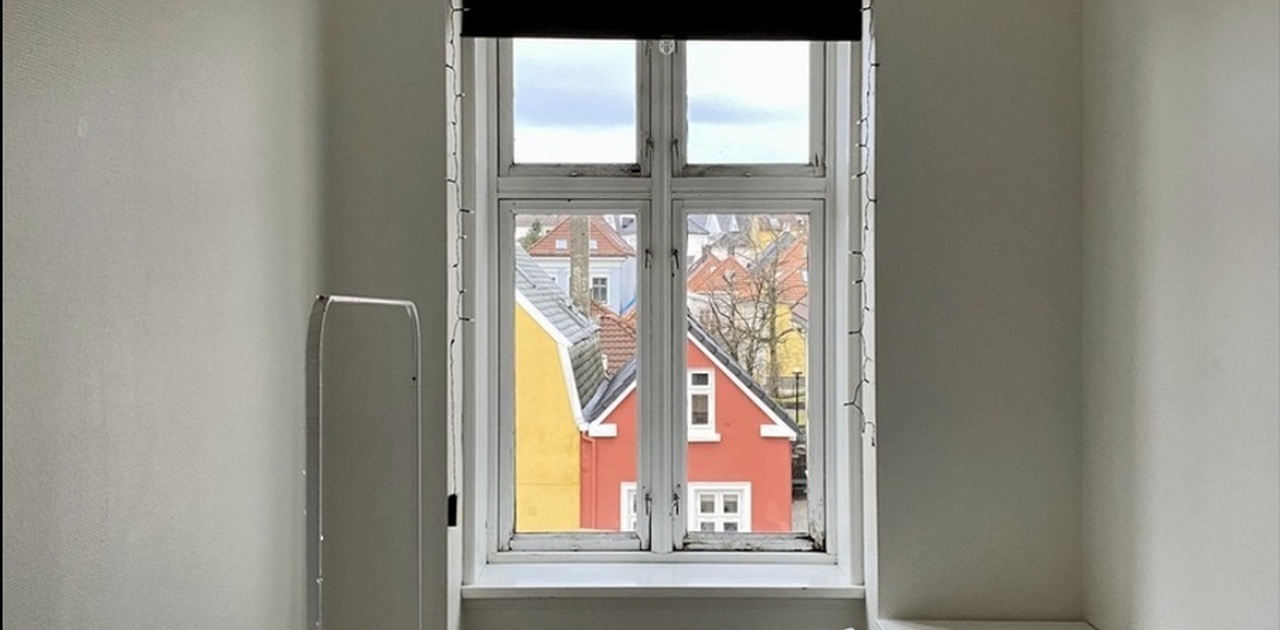 Rommet som leies ut