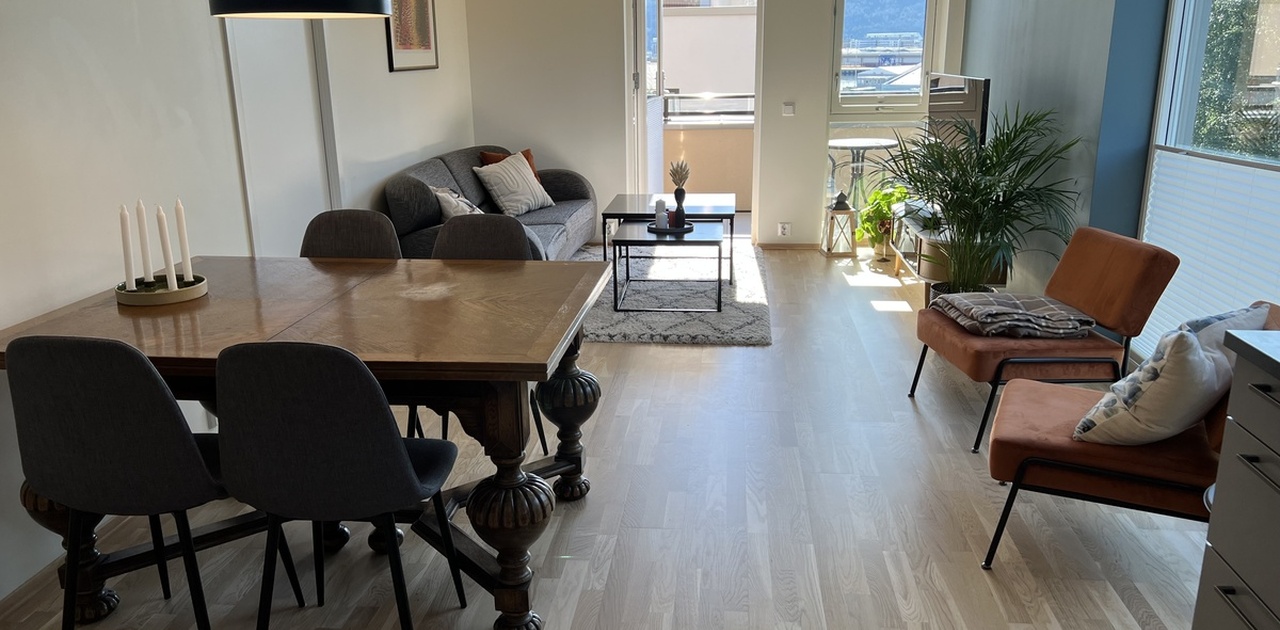 Stue og spisebord