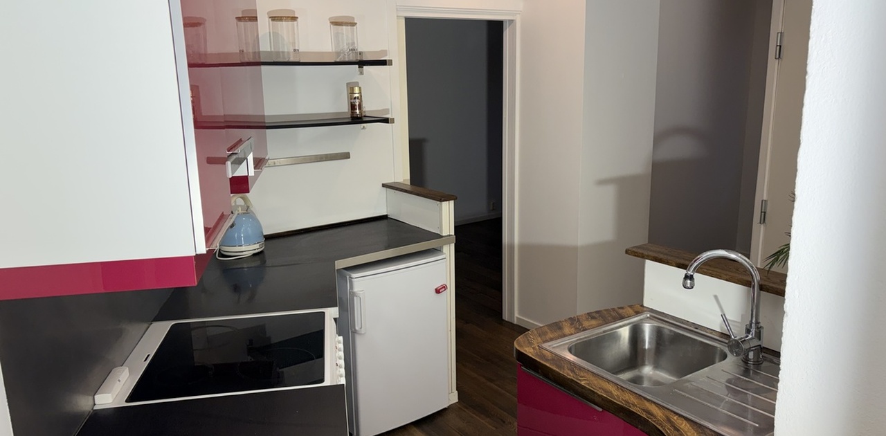 kjøkken med åpen løsning
