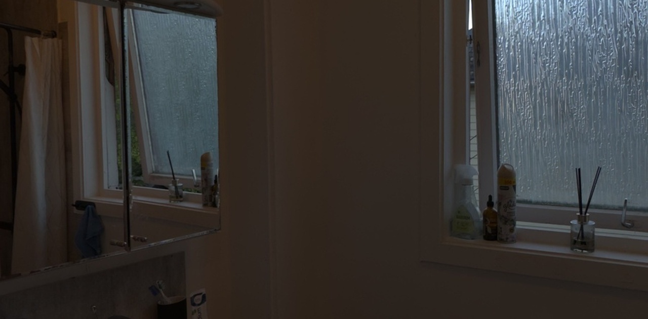 Badet nede