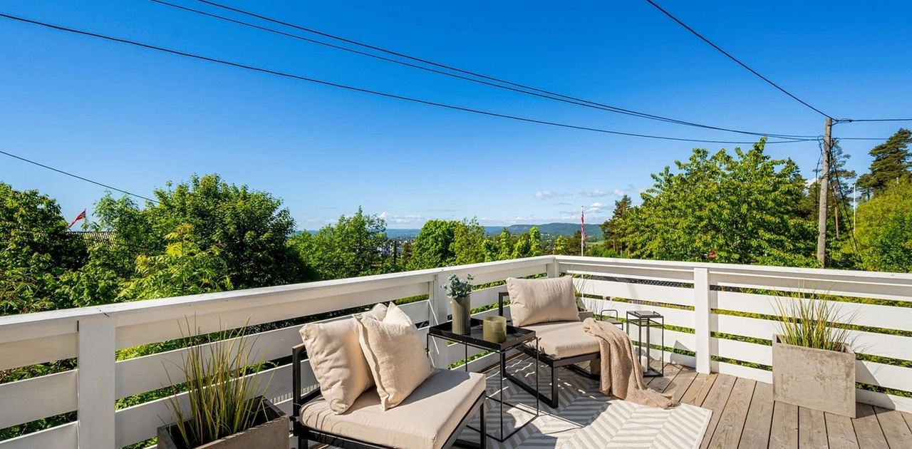 Privat terrasse