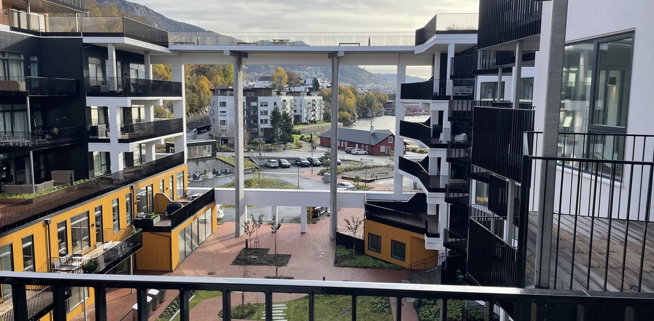 Utsikten fra balkongen