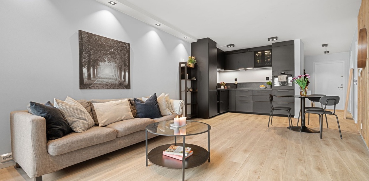 Ikke møblert likt som på bildet