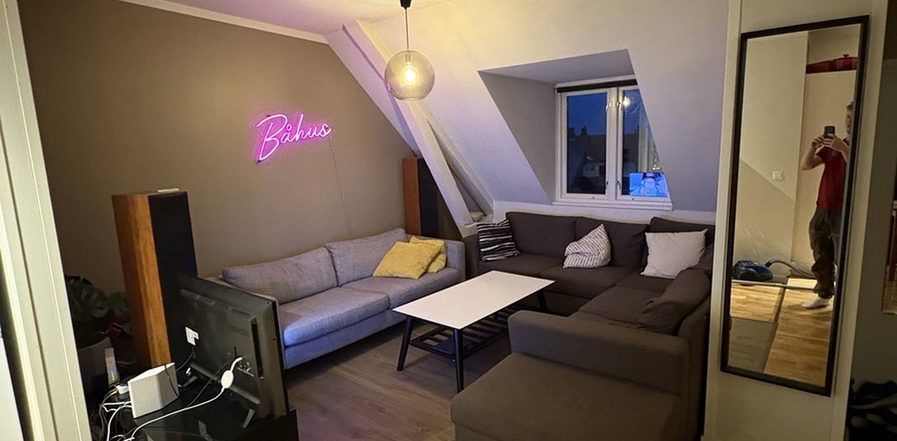 Stue med god sofaplass