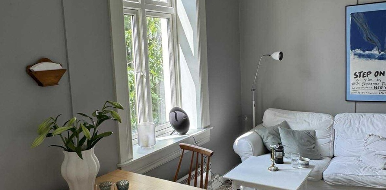 Kjøkken og stue sammen