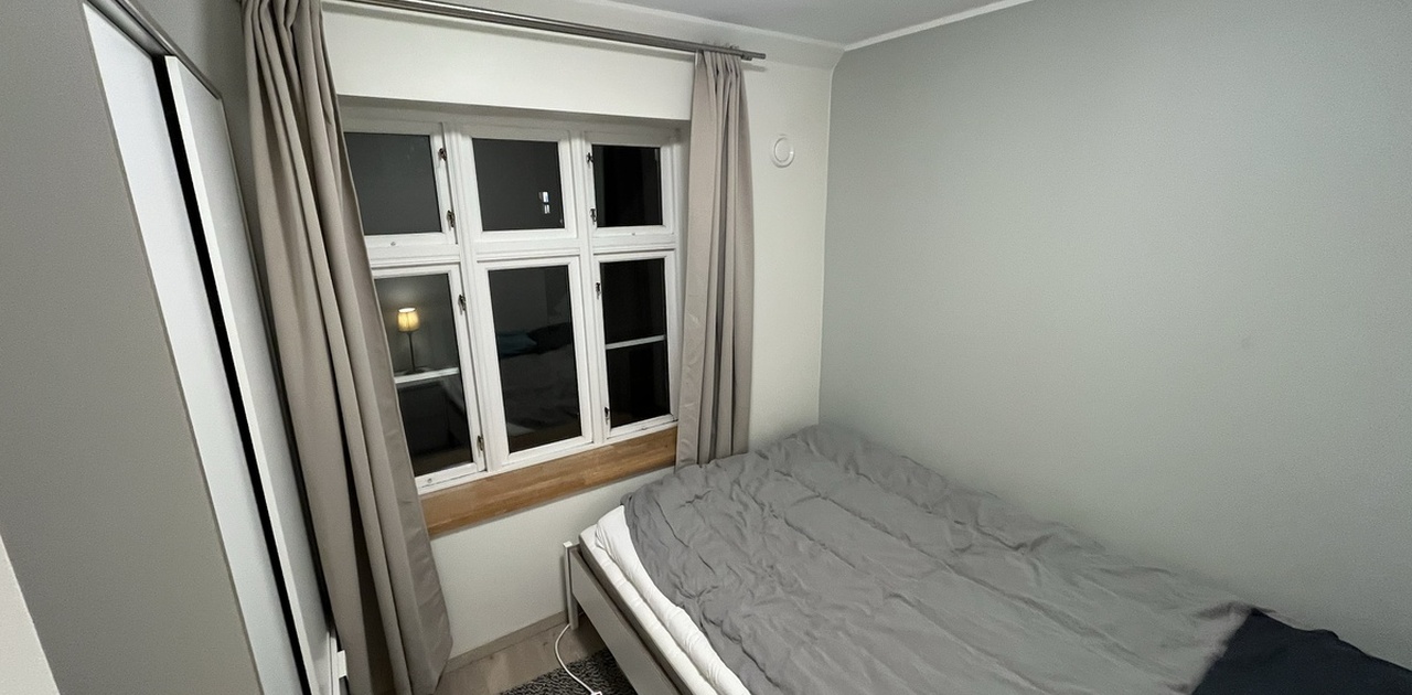 Soverommet som leies ut