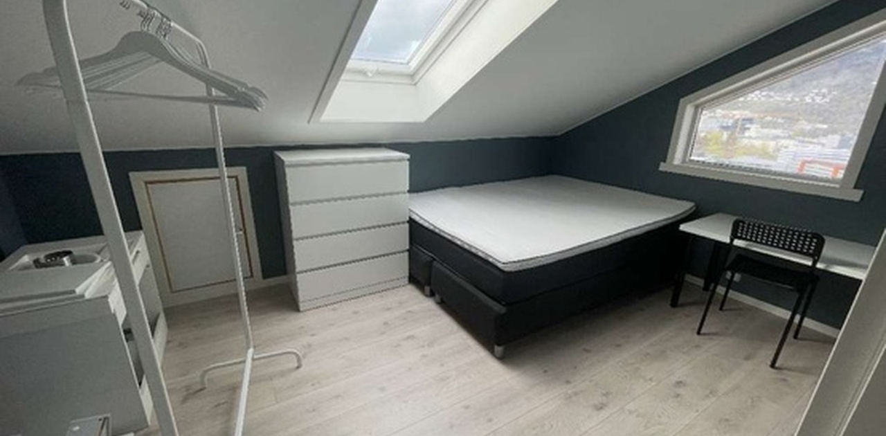 soverommet som leies ut