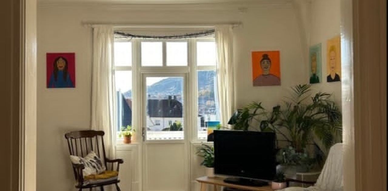 Gode muligheter til å sole seg på altanen:)