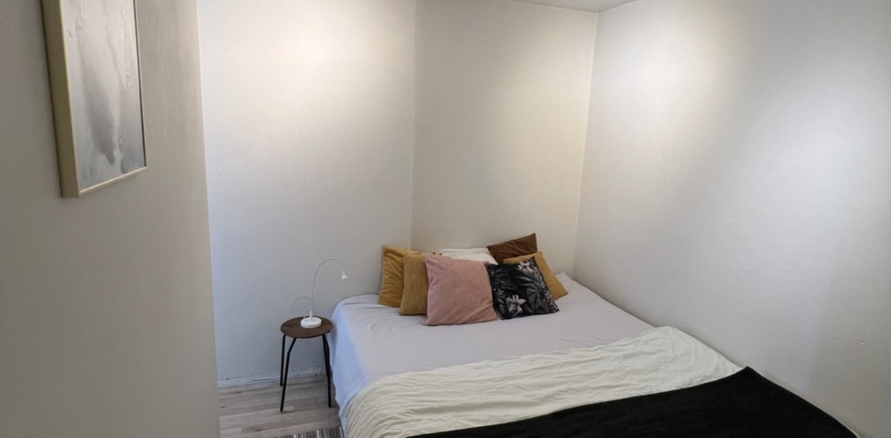 Rommet som leies ut, kan leies ut møblert