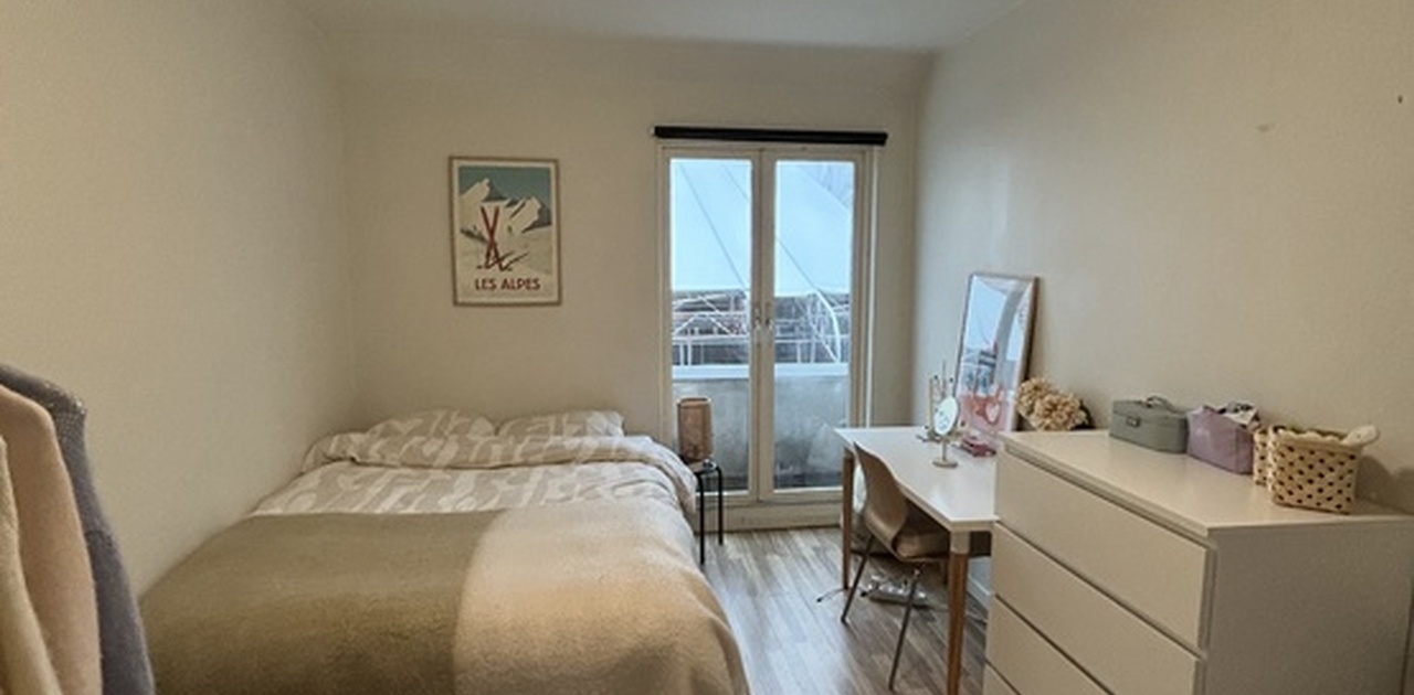 Soverommet som leies ut