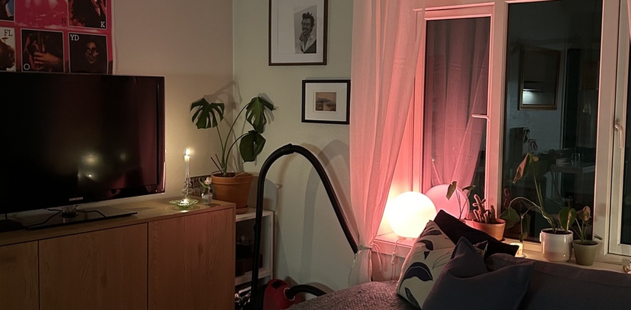 Stua på kveldstid<3